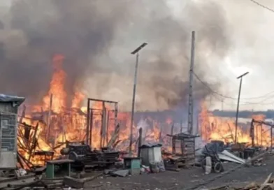 Fire Devastates Lagos Plank Market, Millions in Losses